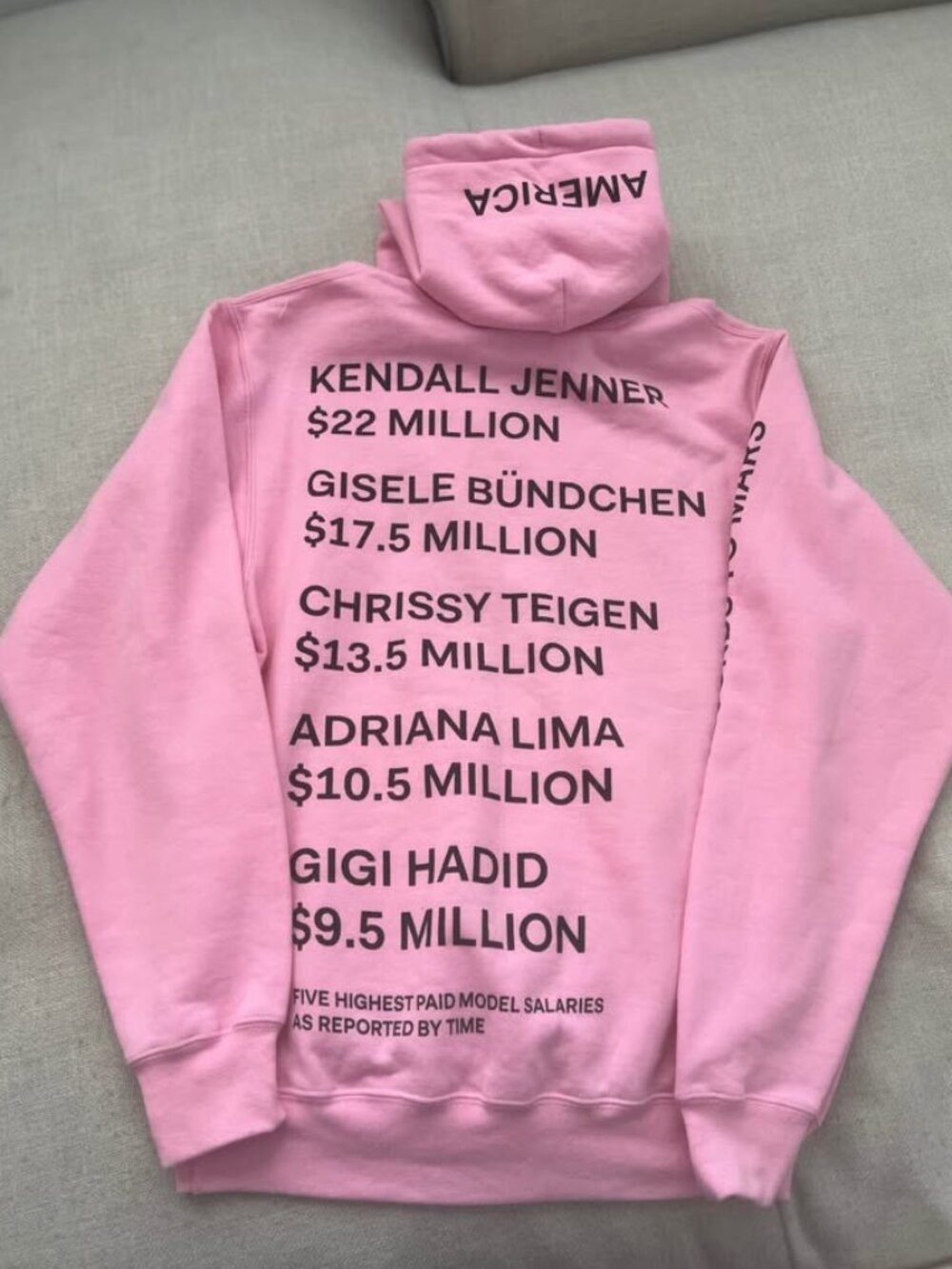 Y2K JARED LETO X Thirty Seconds to Mars Pink Hoodie size small